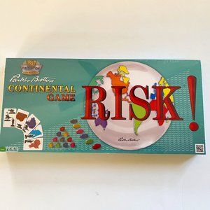 Parker Brothers NIB RISK Continental Game 1959 1st Edition Classic Reproduction